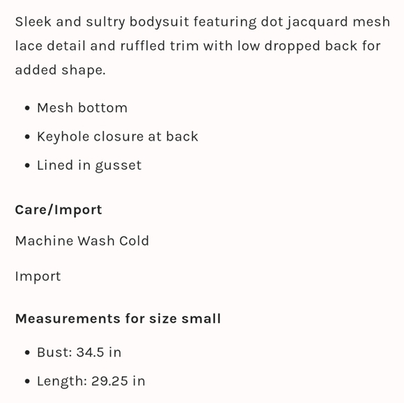 Free People Lace Bodysuit - Picture 8 of 8